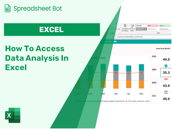 How To Access Data Analysis In Excel?