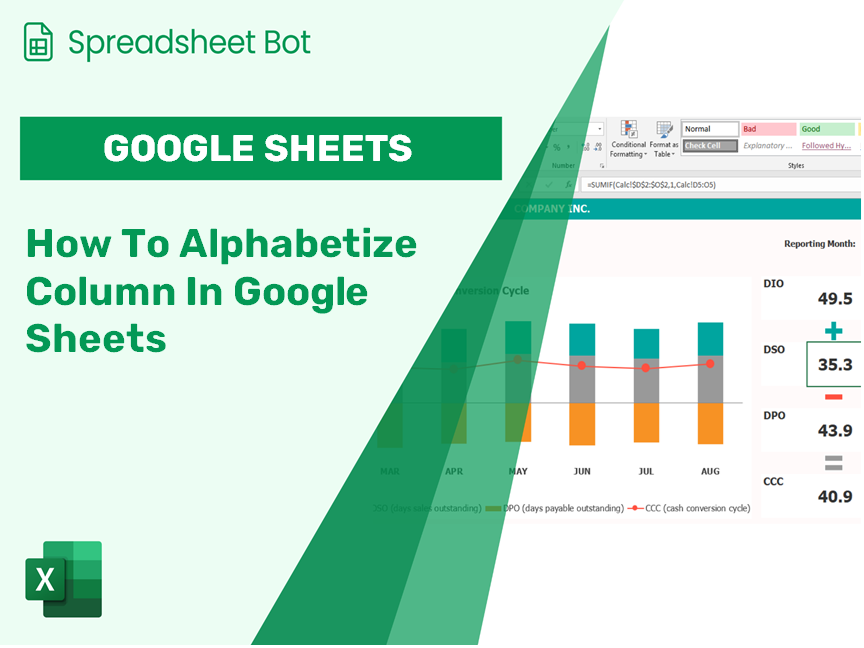 How To Alphabetize A Column In Google Sheets?