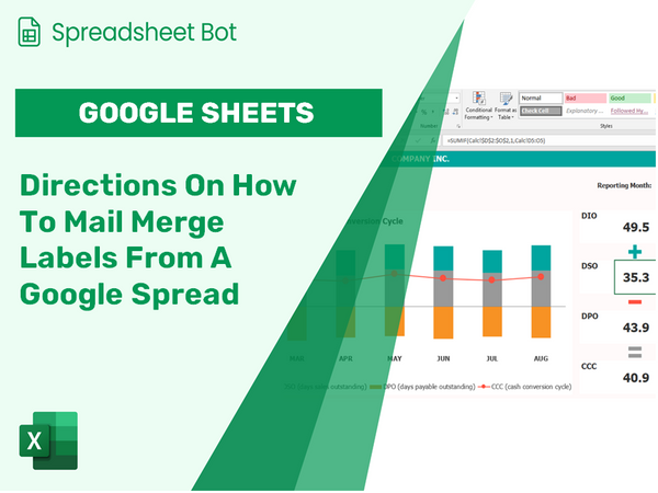 Directions On How To Mail Merge Labels From A Google Spread Sheet?