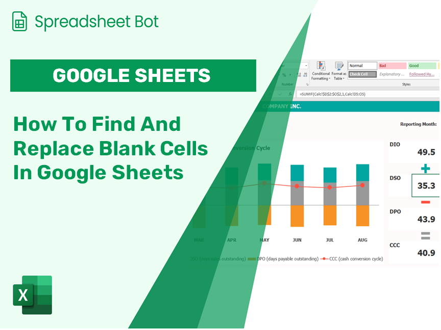 How To Find And Replace Blank Cells In Google Sheets?