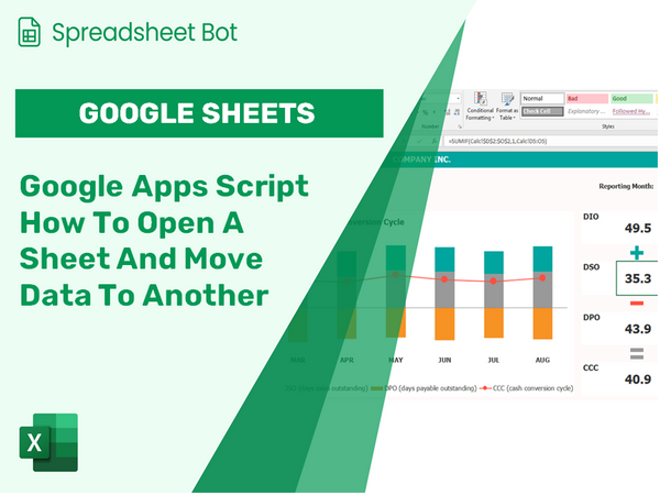 Google Apps Script How To Open A Sheet And Move Data To Another?