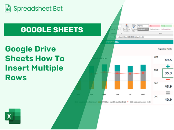 Google Drive Sheets How To Insert Multiple Rows?