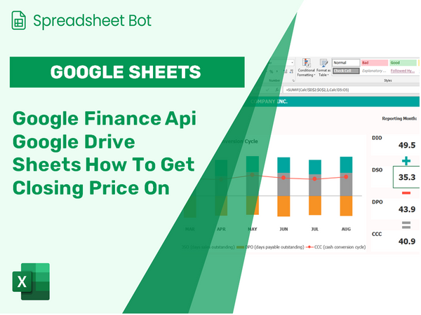 Google Finance Api Google Drive Sheets How To Get Closing Price On Specific Date?