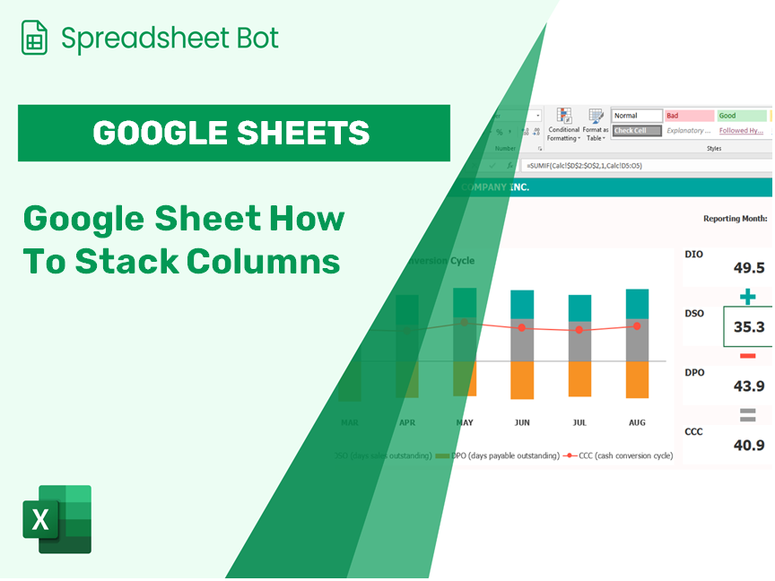 Google Sheet How To Stack Columns?