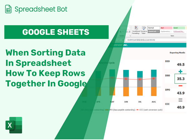 When Sorting Data In Spreadsheet How To Keep Rows Together In Google Sheets?